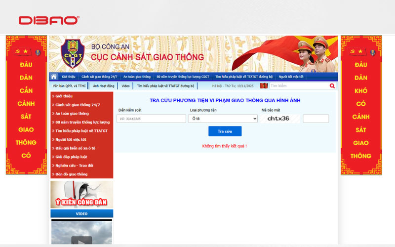 tra cứu phạt nguội xe máy